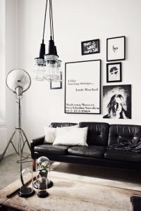 So bekommen Sie den Vintage Industrial Style in Ihren Wohnzimmer